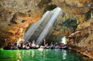 Goa Pindul, Menikmati arus sungai bawah tanah dengan panorama yang menakjubkan 4 Goa Pindul